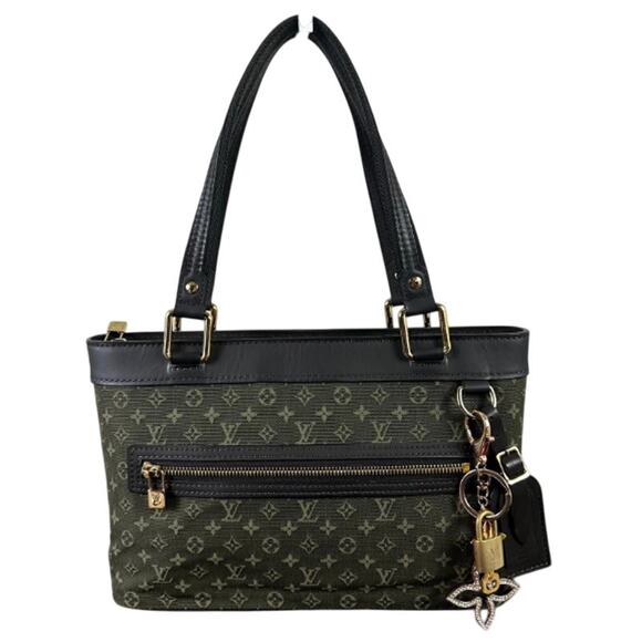 Louis Vuitton Mini Lin Lucile Monogram LV Denim Shoulder Tote Handbag (LVXX300) - Picture 1 of 13